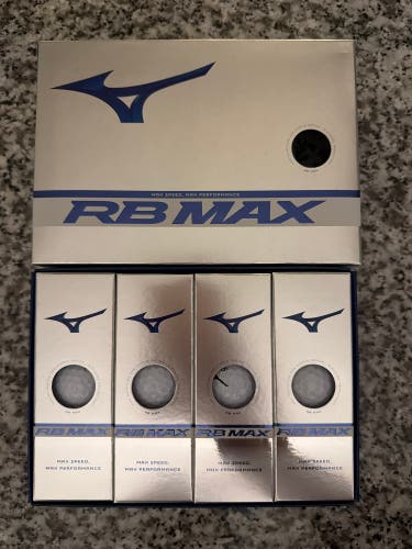 Mizuno RB MAX Balls 12 Pack (1 Dozen) (New)