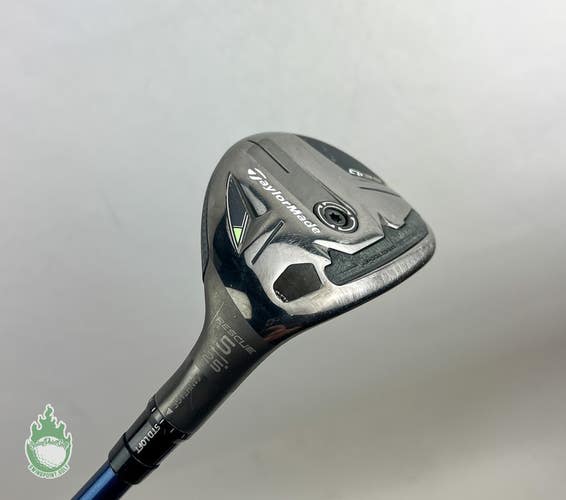 Right Handed TaylorMade Qi35 5 Hybrid Rescue 25* HY-75 Stiff Graphite Golf Club
