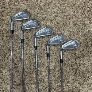 Men's 2011 Callaway Razr X Forged Left Hand Iron Set Regular Flex (5 Clubs) 5 - 9 Steel Shaft Used