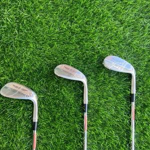 Men's 2024 Titleist Vokey SM10 Tour Chrome Right Handed Wedge Wedge Flex Steel Shaft (New)