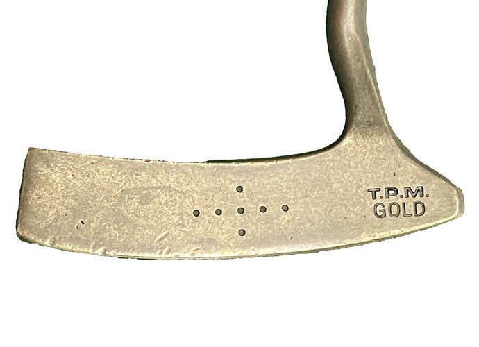 Spalding TPM Gold 3 T.P. Mills Precision Ground Putter RH Steel 35" Factory Grip