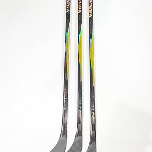 (3-pack) New Senior Green and Yellow RH Bauer Vapor Flylite, 87 Flex, P28