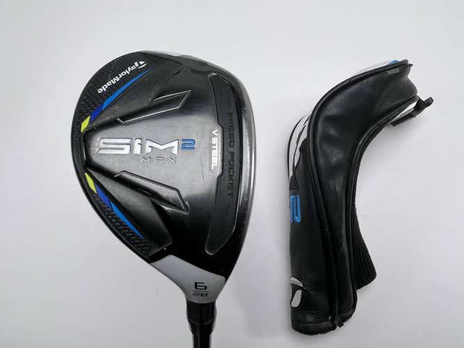 TaylorMade SIM2 MAX Rescue 6 Hybrid 28* Fujikura Ventus Blue 5A Senior RH HC