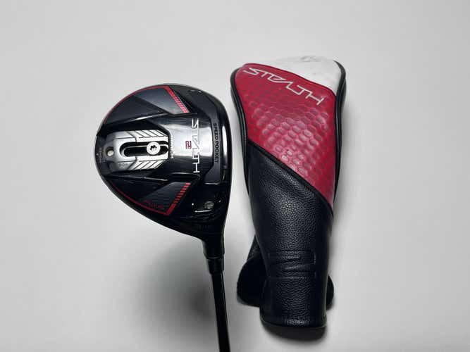 TaylorMade Stealth 2 Plus 3 Fairway Wood 15*  Kai'li Red 75g Extra Stiff RH HC