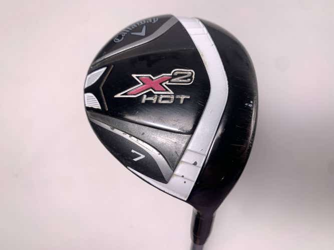 Callaway X2 Hot 7 Fairway Wood 21* Aldila Ladies Graphite Womens RH