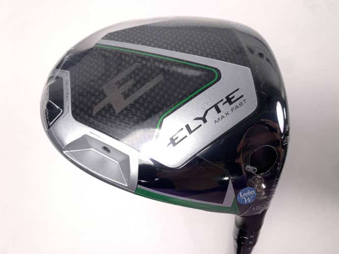 Callaway Elyte Max Fast Driver 12* Mitsubishi Chemical Eldio 40g Ladies RH NEW