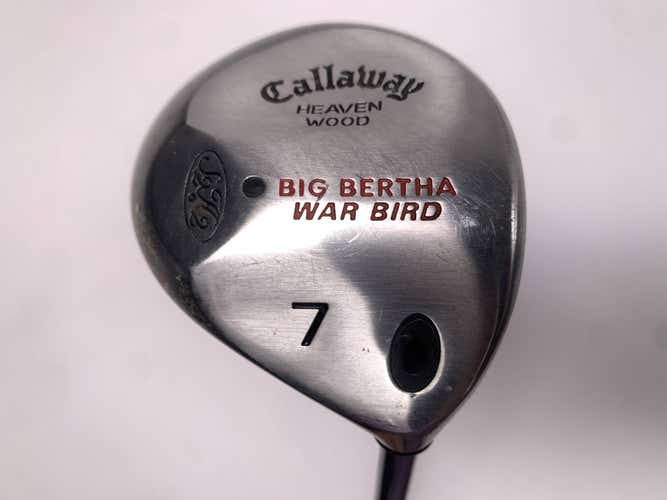 Callaway Big Bertha Warbird 7 Fairway Wood 21* RCH 90 Firm Graphite Mens RH