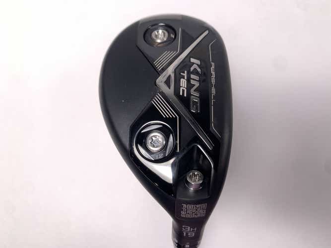 Cobra King Tec 2025 3 Hybrid 19* KBS PG Hybrid 85g Stiff Graphite Mens RH