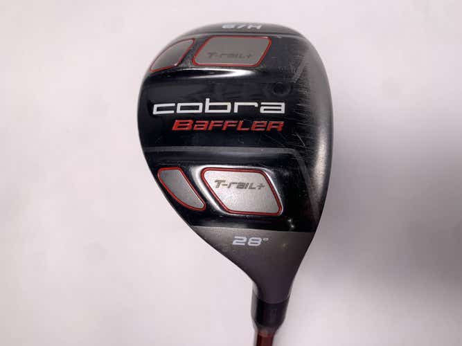 Cobra T-Rail + 6 Hybrid 28* Graphite Design Tour AD G 70g Regular RH