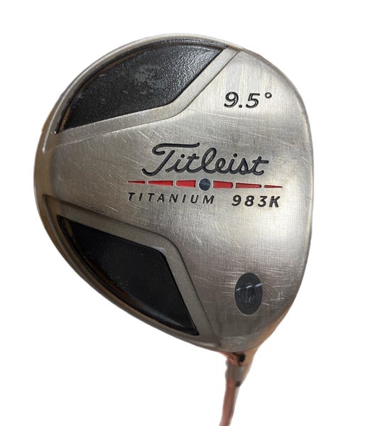 Titleist 983 K Right Handed Driver Regular Flex 9.5 Loft Graphite Shaft Nice Shape