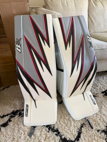 35" 2025 Brian's Optik 4 Goalie Leg Pads Pro Stock (New)