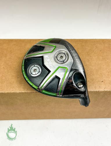 Used Right Handed Callaway Epic GBB Fairway 3 Wood 15* HEAD ONLY Golf Club