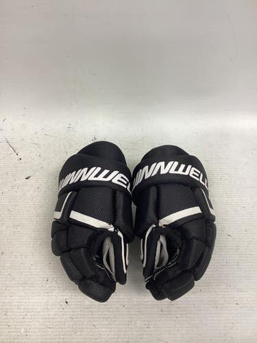 Used WinnWell AMP 500 Youth Gloves Black 8" 11851-S000045948