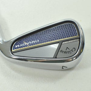 Callaway Paradym Single 7 Iron Regular Flex Right Elevate MPH 85g Steel # 211846
