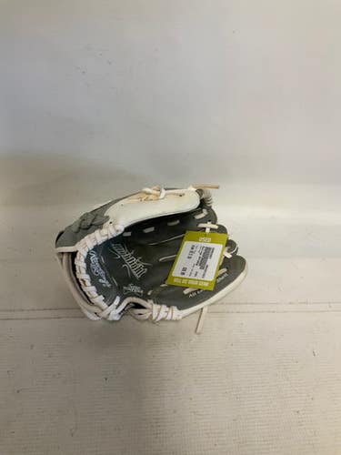 Used Rawlings HFP105GW RH Throw Fastpitch Gloves Grey 10 1/2" 11823-S000038657