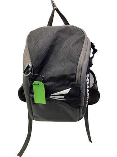 Used Easton 2  BAT BAG BLACK BB/SB Player Backpack Black 11347-S000267895