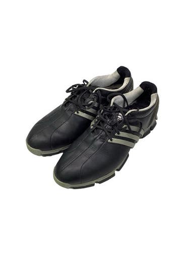 Used Adidas TOUR360 3.0 Mens Golf Shoes Black Senior 9.5 11347-S000267887