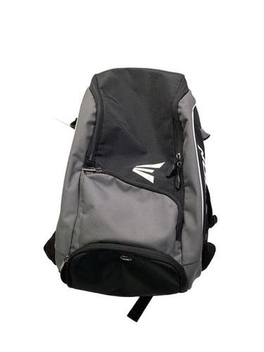Used Easton 2 BAT BACKPACK BLK/GRY BB/SB Player Backpack Black And Grey 11347-S000267886