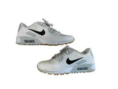 Used Nike AIR MAX Mens Golf Shoes White Senior 6.5 11873-S000237909
