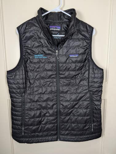 Patagonia Nano Puff Vest Women's Size: XL Black Full Zip Quilted Primaloft