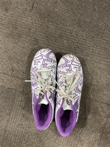 Used Puma SIC Soccer Cleats Purple Junior 01.5 11614-S000235385