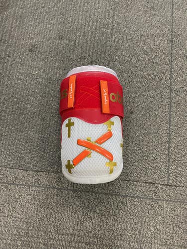 Used X ABSOLUTELY RIDICULOUS ELBOW PAD BB/SB Elbow Protector Red 11614-S000235284