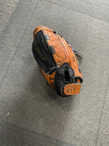Used Wilson A2743 EF 2 BB/SB Glove LH Throw Brown 10" 11614-S000232448