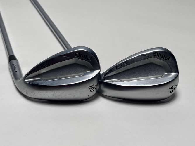 Ping Glide 3.0 Wedge Set 54* 12 58* 10 Black Dot Z-Z115 Wedge Steel Mens RH