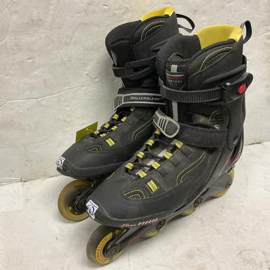 Used Rollerblade PRO 03 BIO DYNAMIC Senior Rec Fitness Skates Black Senior 12 11855-S000202425