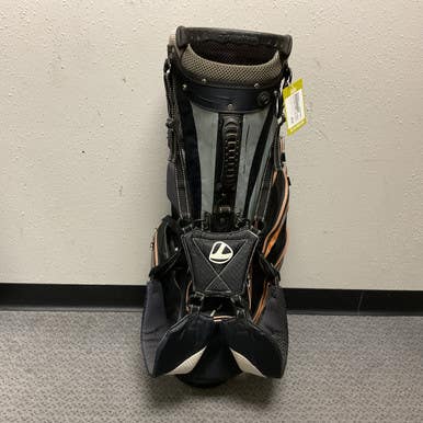 Used Taylormade PURE LITE 3.0 5 WAY STAND BAG Mens Stand Bag Black And Grey 11855-S000202421