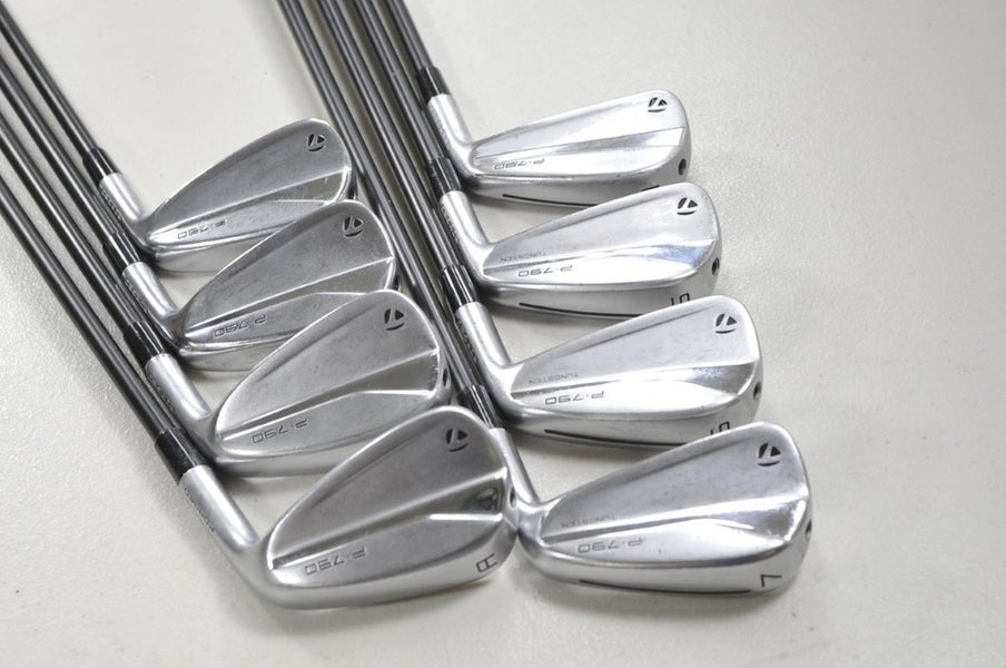 TaylorMade P790 2021 4-PW,AW Iron Set Regular Flex RH KBS MAX Graphite # 216363
