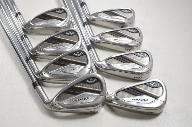 Callaway Mavrik 4-PW,AW Iron Set Regular Flex Right XP 95 R300 Steel # 216394
