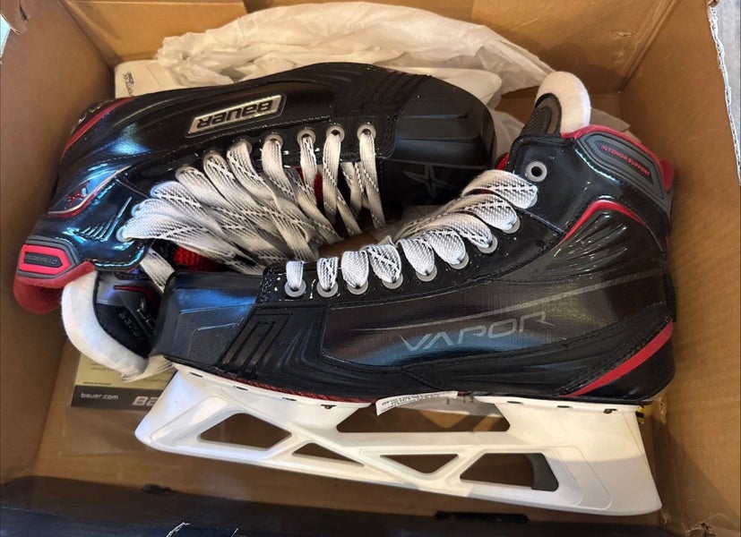 2017 Bauer Vapor 1X Hockey Goalie Skates Regular Width 11.5 (New)