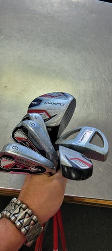 Used Maxfli REV 2 6 PIECE SET DRIVER 33IN Jr Package Set RH Red 6 Piece 11497-S000157270
