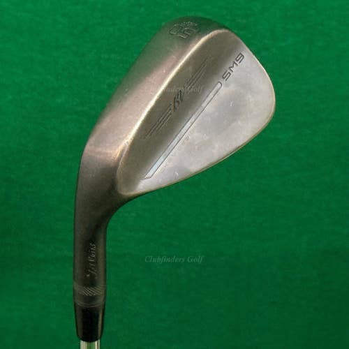 LH Titleist Vokey SM9 Jet Black 50-12F 50 Gap Wedge Vokey Design Wedge Flex