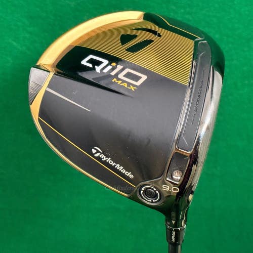 TaylorMade Qi10 Max Designer Series Gold Dust 9 Driver Diamana T+ 60 Stiff