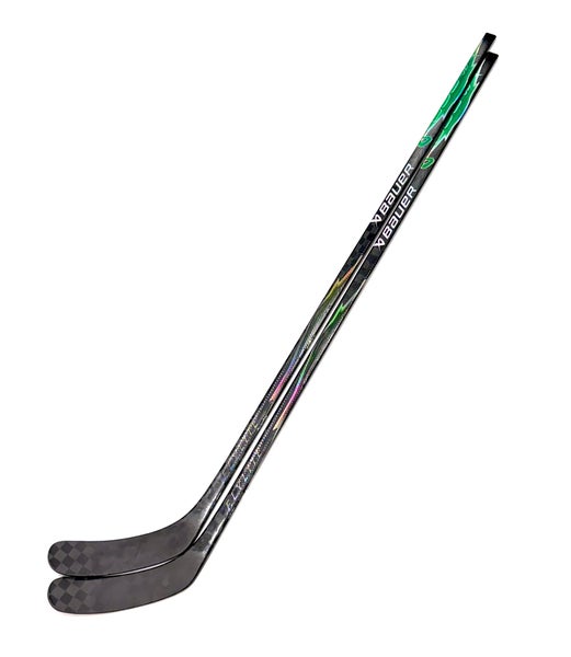 2 pack Bauer Twitch (green + black Flylite dress) Pro Stock - RH, Hossa, 70 Flex (set #2)