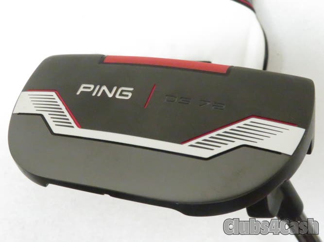 PING 2021 DS72 Putter Black Dot Slight Stroke 35" +Cover .. LooK