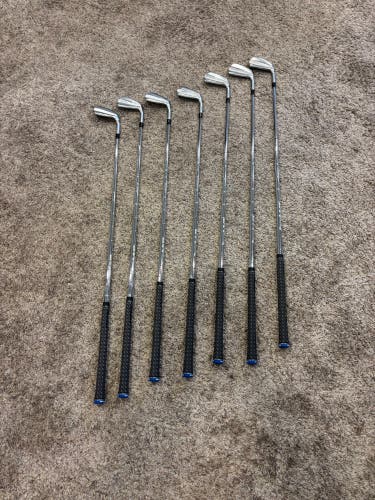 2024 Ping I530 Right Handed Iron Set Stiff Flex (7 Clubs) #5 - #9, PW, GW Steel Shaft 37.25"