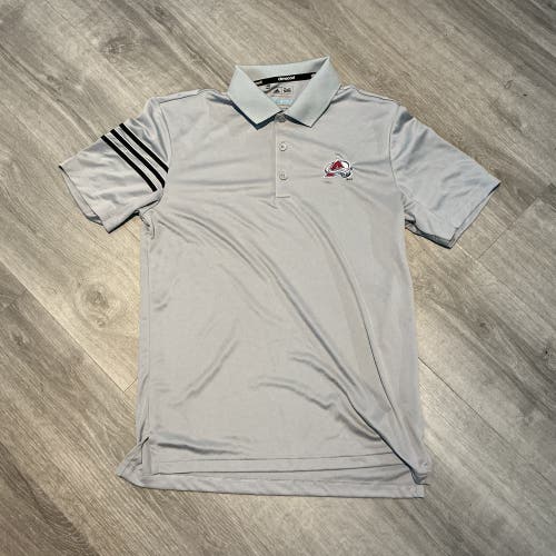 New ADIDAS NHL Colorado Avalanche Team Issue Men’s Small Golf Polo