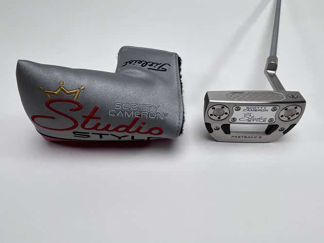 Scotty Cameron Studio Style Fastback 2 2026 Putter 35" Mens RH HC NEW