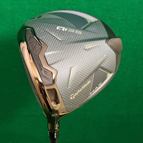 LH TaylorMade Qi35 MAX 10.5 Driver Mitsubishi REAX Blue MR-50 Regular w/ HC