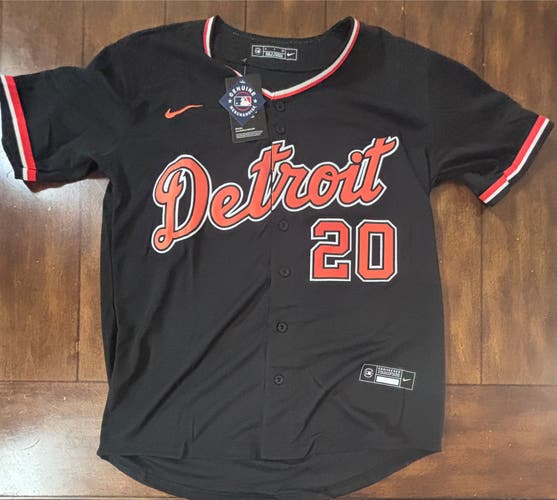 Detroit Tigers Spencer Torkelson  Adult Small  (Black) Alternate Jersey NWT