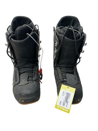 Used Burton IMPRINT 1 Mens Snowboard Boots Black Senior 11 11835-S000207278