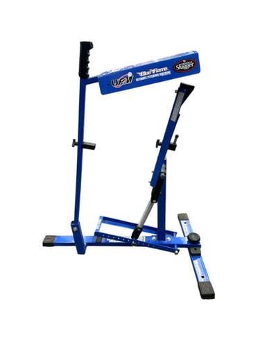Used Louisville Slugger BLUE FLAME BB/SB Pitching Machine Royal Blue 11835-S000207289