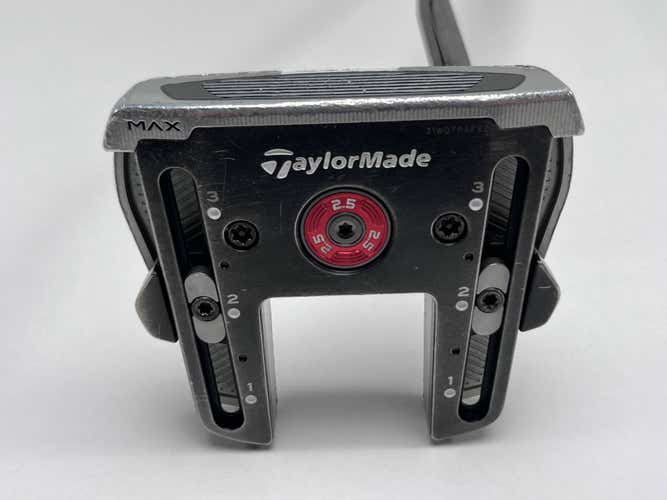 TaylorMade Spider GT Max Single Bend Putter 35" SuperStroke Mens RH