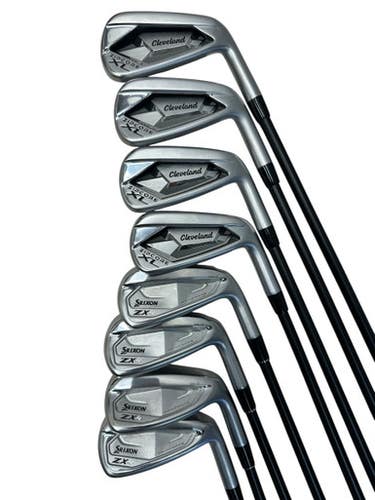 Used Cleveland ZIPCORE XL / SRIXON ZX4 COMBO Mens Iron Set RH 4I-GW/AW 11835-S000207405