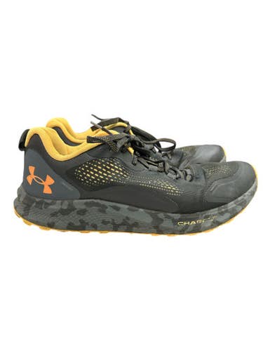 Used Under Armour CHARGED Basketball Shoes M Grey Senior 10.5 11862-S000093633