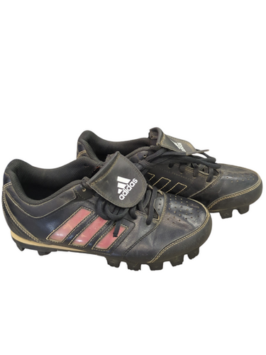 Used Adidas G67168 BLK CLEATS BB/SB Cleats Black Junior 04 11862-S000093816