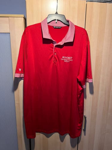 Rocket Mortgage Classic Levelwear Flag Polo Size XXL